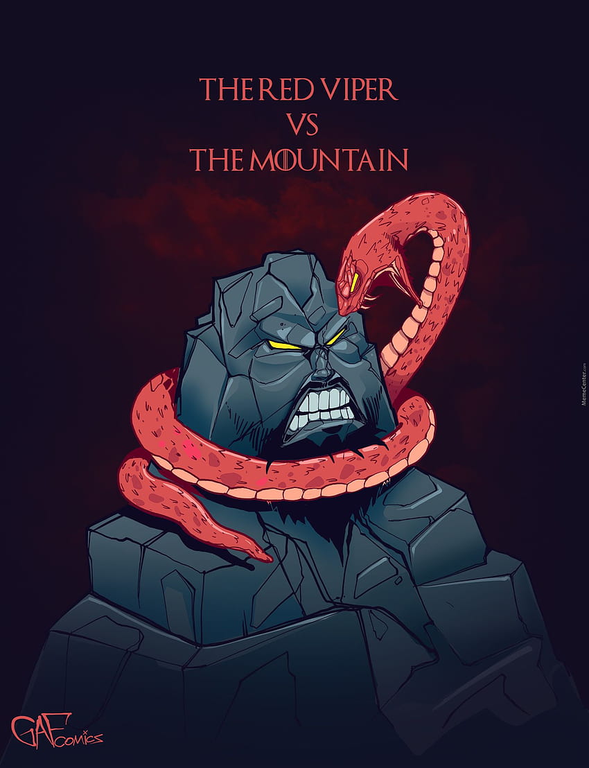 the mountain and the viper art