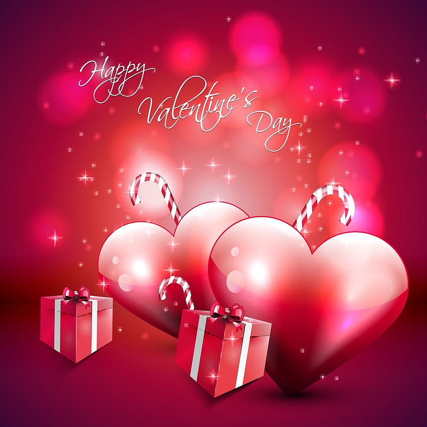 Cute Happy Valentine Day, valentines day gift HD phone wallpaper