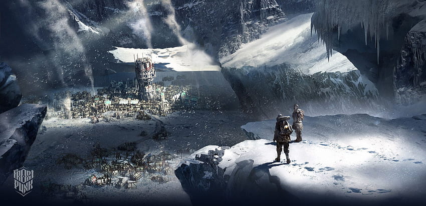 Gry wideo Frostpunk Video Game Art Sztuka gier w 2021 roku, gra Frostpunk Tapeta HD
