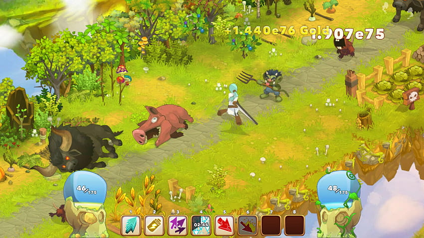 Clicker Heroes 2 wants to be so much more than a clicker game HD wallpaper