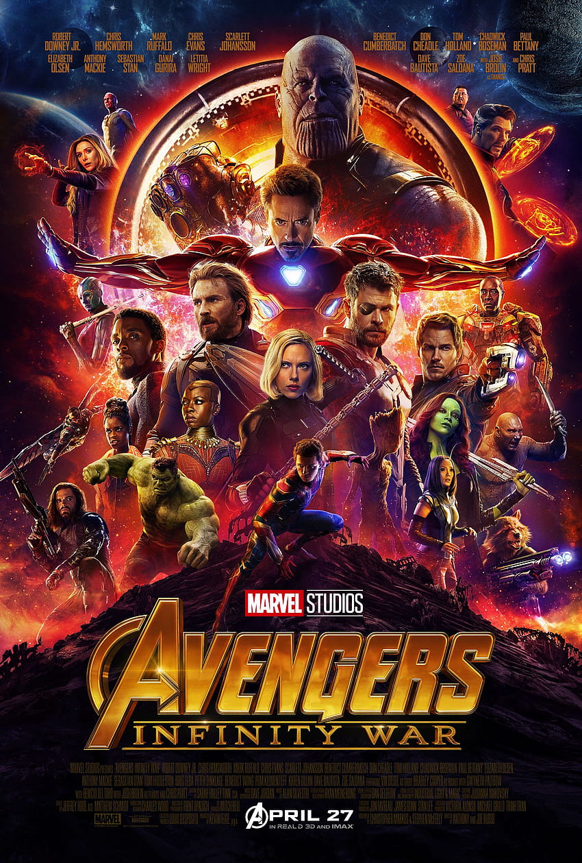 Avengers: Infinity War、アベンジャーズ映画の戦い HD電話の壁紙