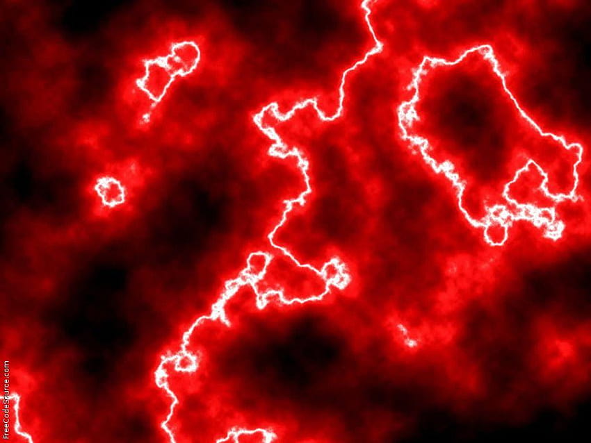 Red Lightning Storm, fundo vermelho para o Twitter papel de parede HD