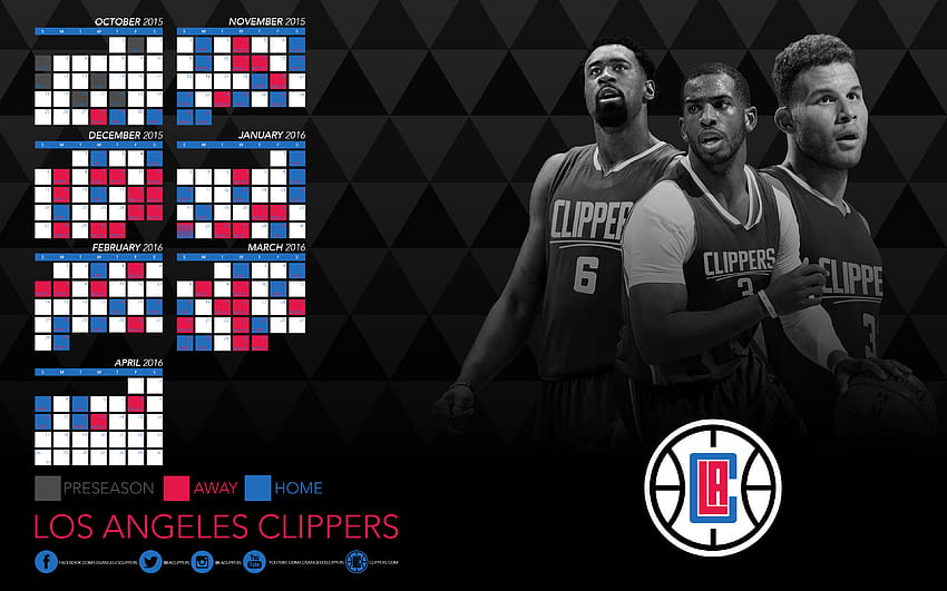 Los Angeles Clippers 2015, i clippers Sfondo HD