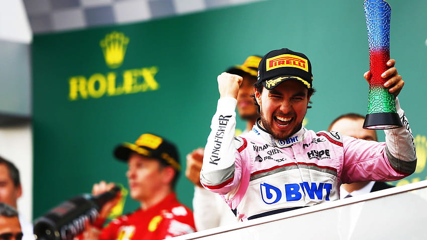 Sergio Perez: F1 포디움 스내처 HD 월페이퍼