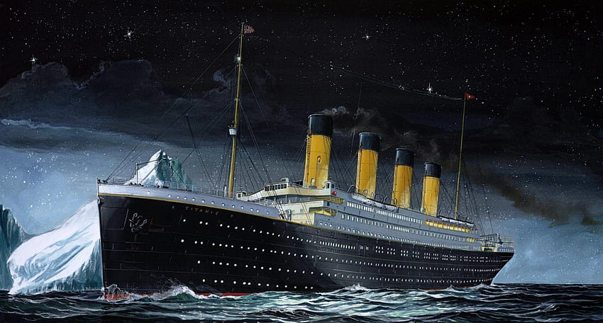 Navires de croisière Titanic Arrière-plans de bateaux sur, navire titanesque Fond d'écran HD