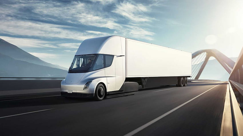 Tesla Semi First Deliveries Set For 2020, Or Maybe Late 2019, tesla semi electric truck road HD wallpaper