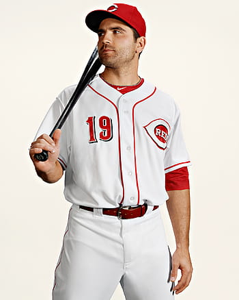 Download Joey Votto With Grunge Backdrop Wallpaper