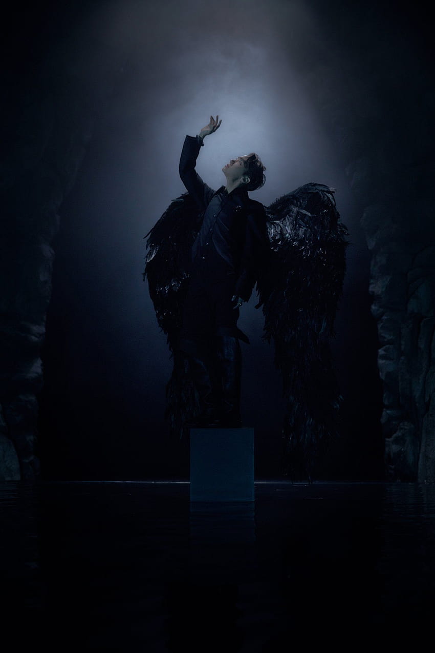 BTS Transforms Into Black Swans For “Map Of The Soul: 7” Concept, black swan bts HD phone wallpaper