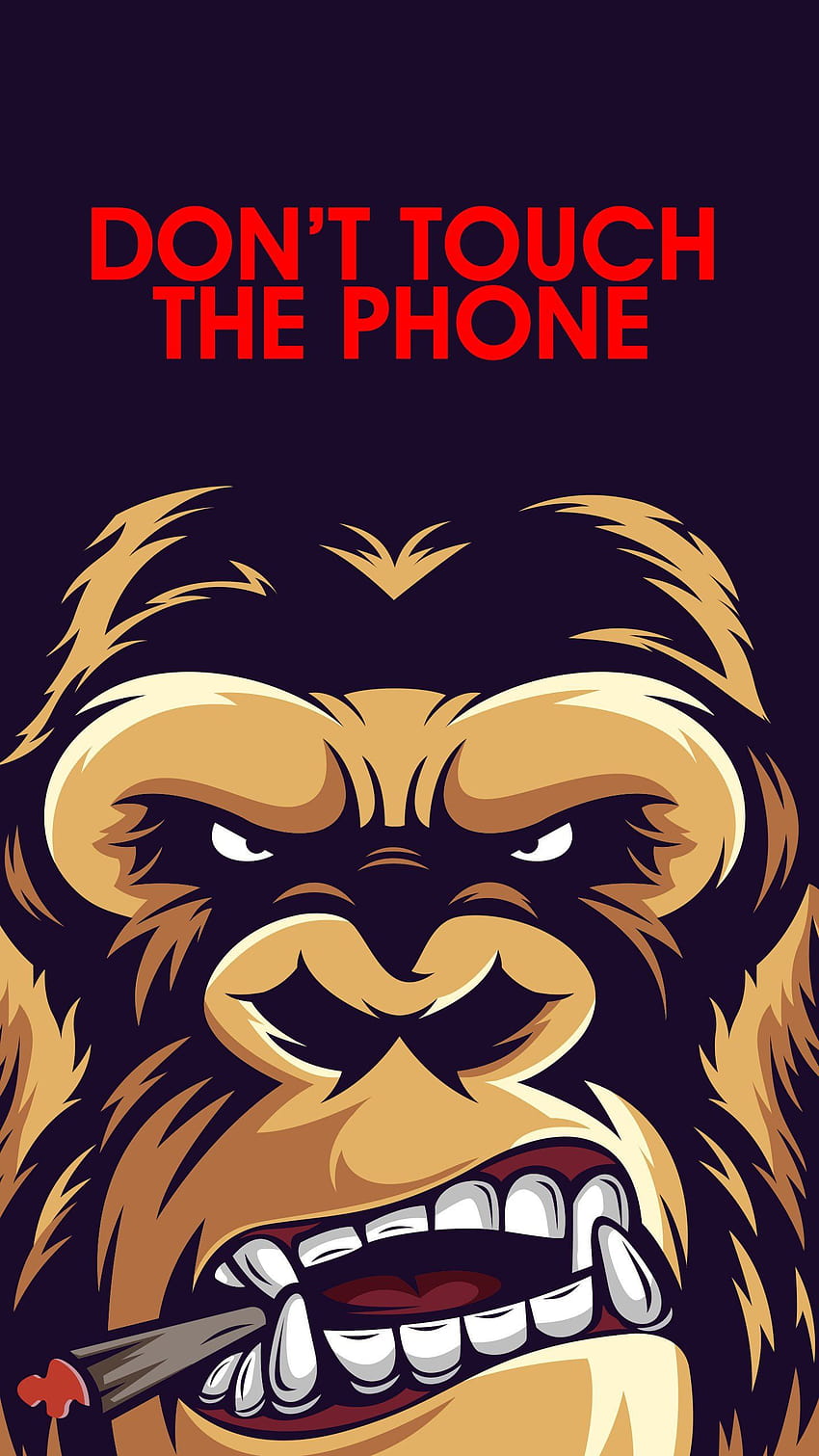Gorille en colère prokerala Fond d'écran de téléphone HD