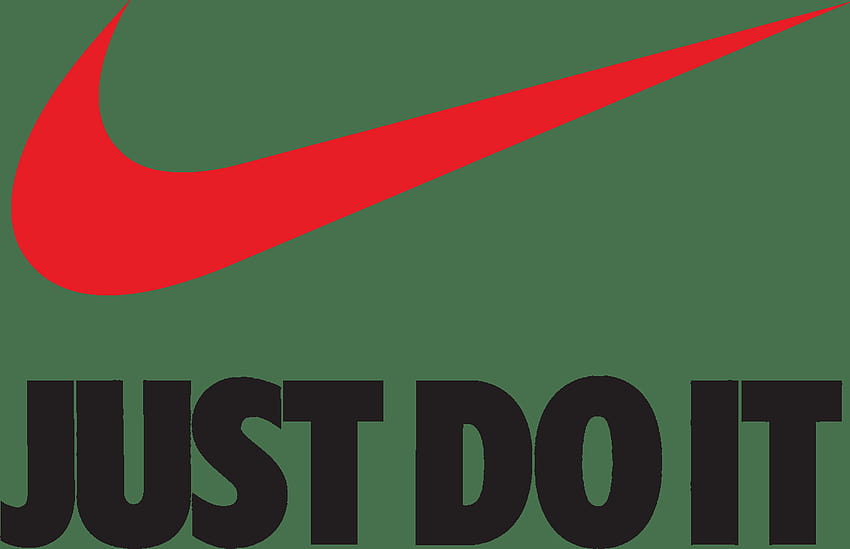 nike logo red just do it