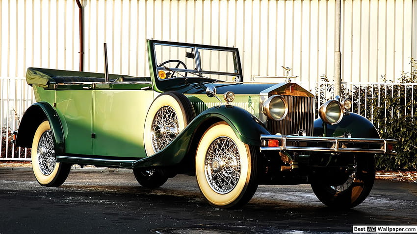 1929 Rolls, rolls royce vintage car HD wallpaper