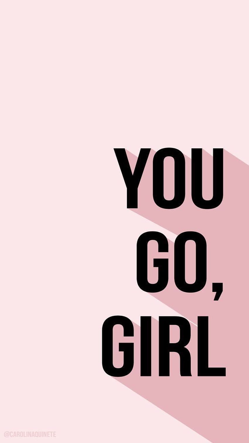 Kutipan latihan untuk wanita Poster tipografi poster tipografi motivasi gadis, menginspirasi wanita wallpaper ponsel HD