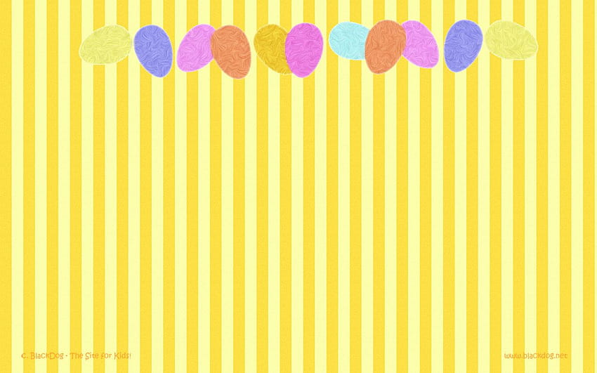 Yellow And White Striped Group, easter yellow HD wallpaper