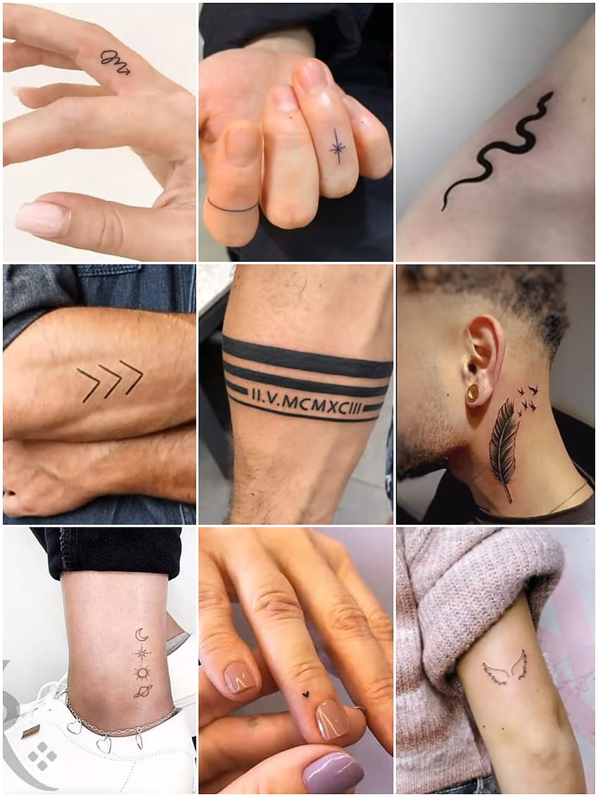 Small Tattoo Design Ideas For Men 2023 | Simple Tattoos For Men | Tattoo  Designs For ALL - YouTube
