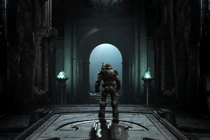 Doom Eternal: ตัวอย่าง E3 และวันที่วางจำหน่าย วิดีโอเกม Doom Eternal วอลล์เปเปอร์ HD