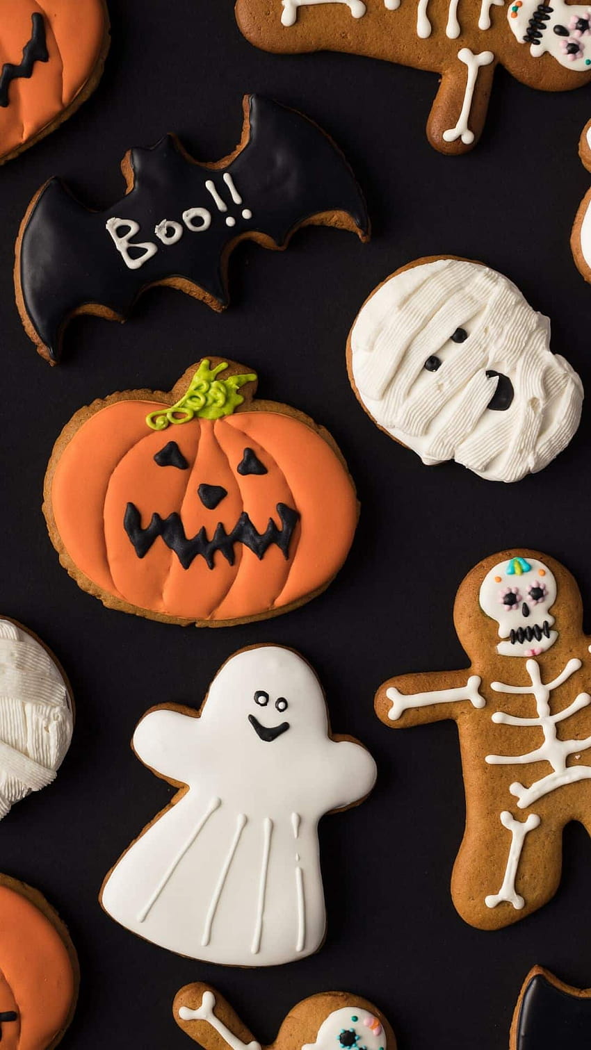 Halloween for iPhone, halloween cookie HD phone wallpaper