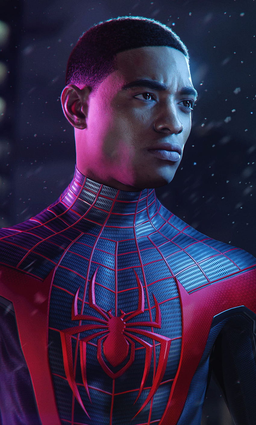 1280x2120 Spider Man Miles Morales Ps5 iPhone , Backgrounds, and, ps5 phone HD phone wallpaper
