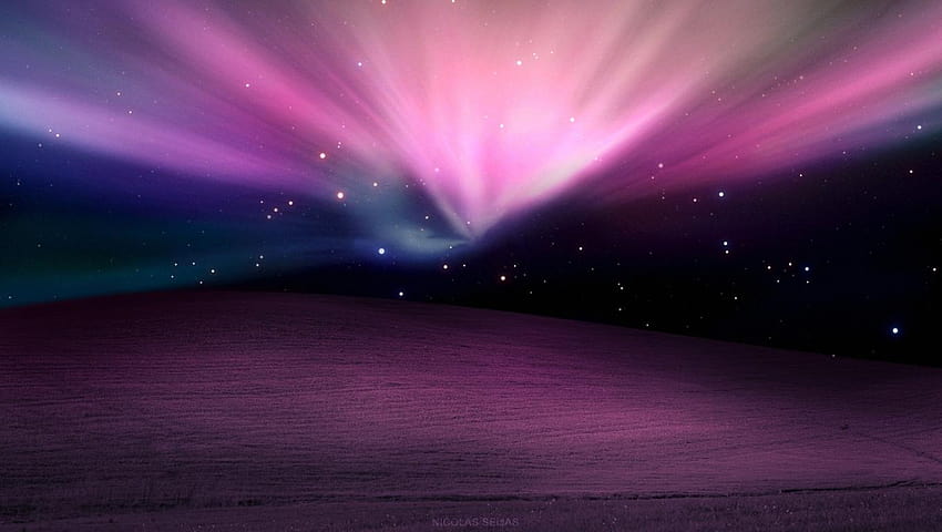 Galaxien apple inc mac skyscapes 1360x768 HD-Hintergrundbild