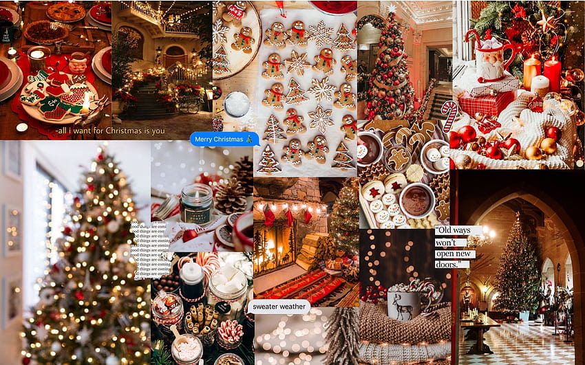 Christmas Aesthetic Desktop Wallpapers  Top Free Christmas Aesthetic  Desktop Backgrounds  WallpaperAccess