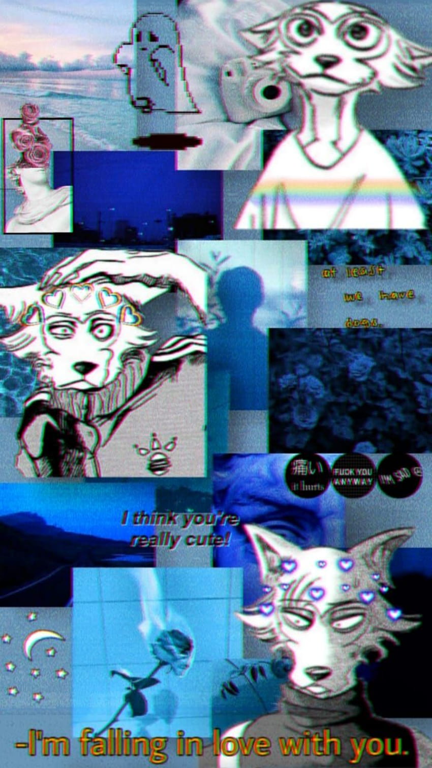 This good boy deserves a , so I did it! Feel to use, beastars aesthetic HD phone wallpaper