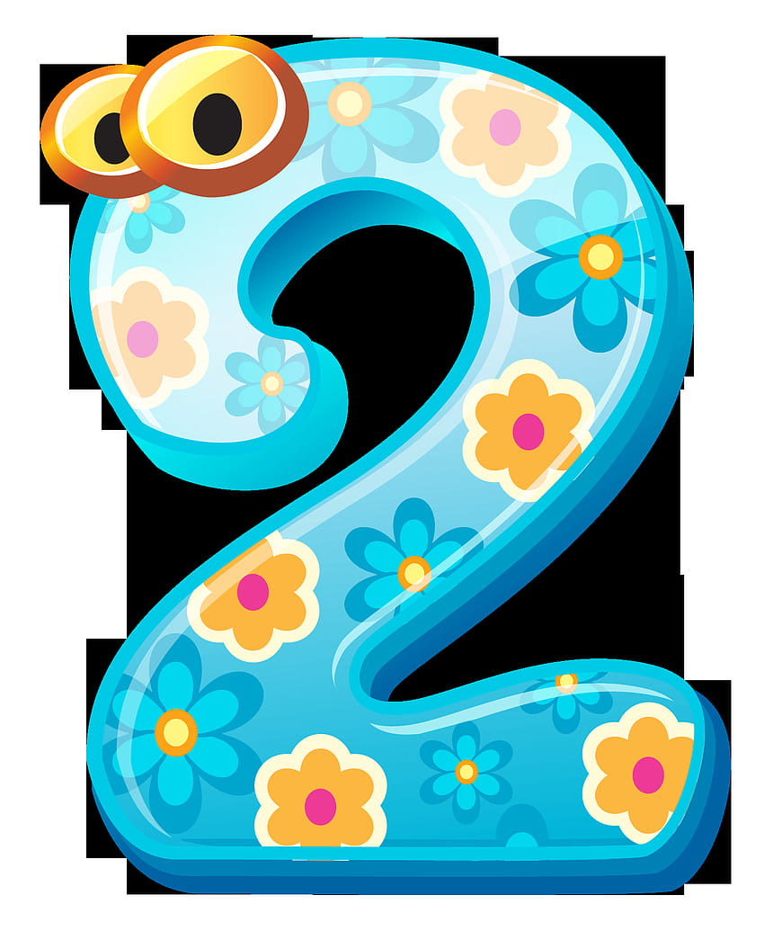 Cute Number Two PNG Clipart ​ HD phone wallpaper