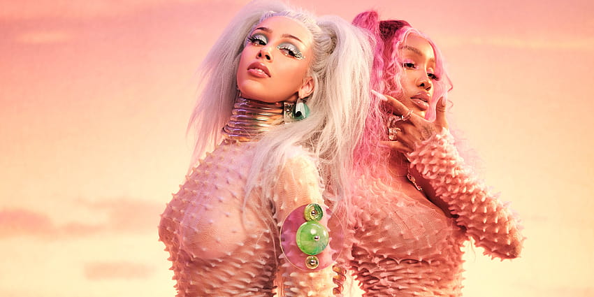 Doja Cat and SZA Share Video for New Song “Kiss Me More”: Watch, doja cat and megan HD wallpaper