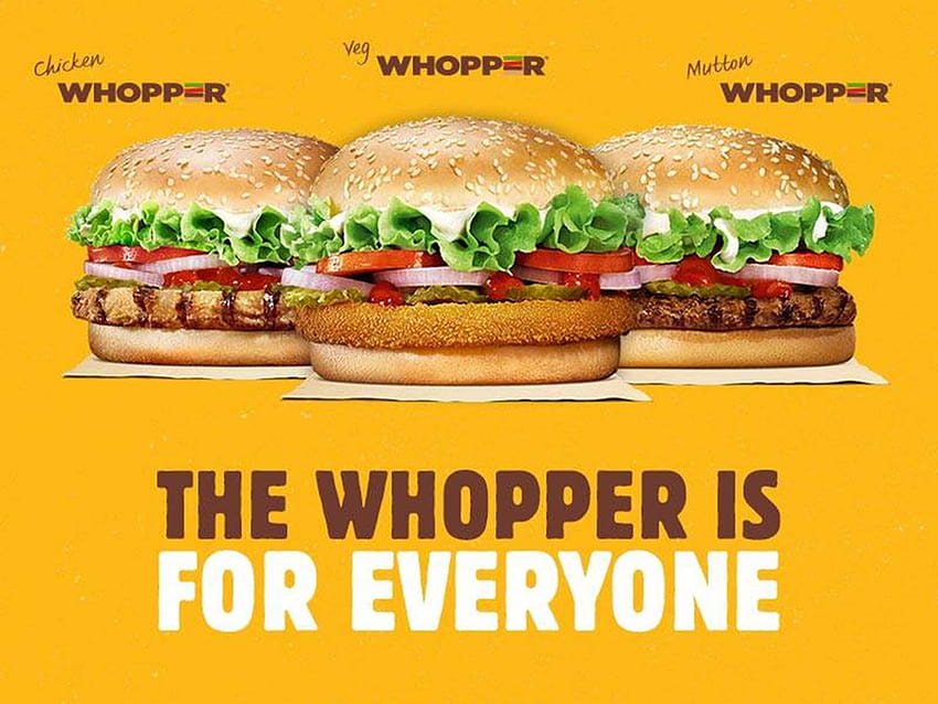 Burger King India Has the Greatest Whopper Selection Ever HD wallpaper