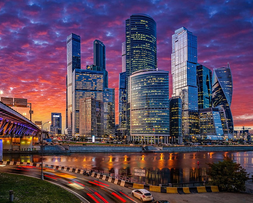 1280x1024 Russia Moscow Cityscape 1280x1024 Resolution, moscov HD wallpaper