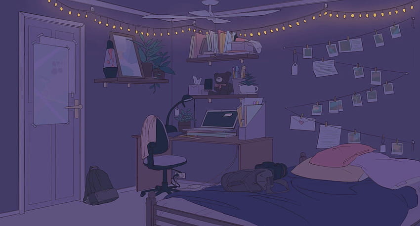 Ilmu Pengetahuan 7: Anime Room Backgrounds Night, aesthetic anime rooms HD  wallpaper | Pxfuel