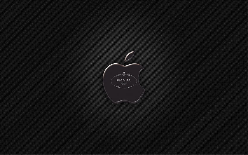 logotipo de manzana, prada fondo de pantalla