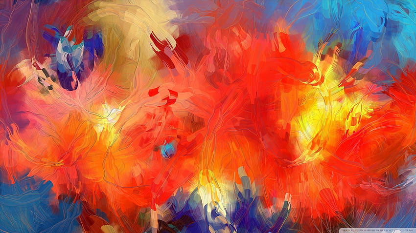 Famous Painting, abstract paint HD wallpaper