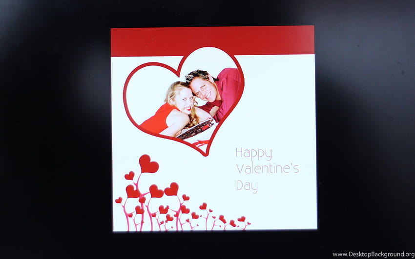 Créez une carte de Saint Valentin à l'aide de Collage Maker pour Mac Step ... Fond d'écran HD