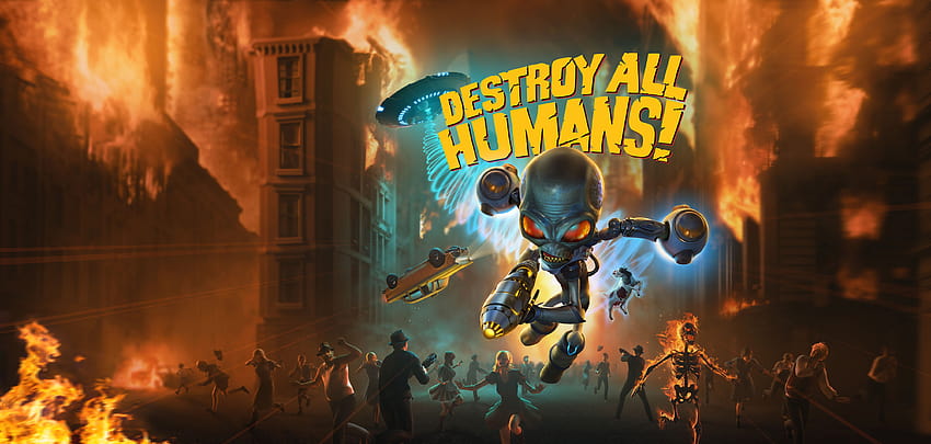 Destroy All Humans! HD wallpaper