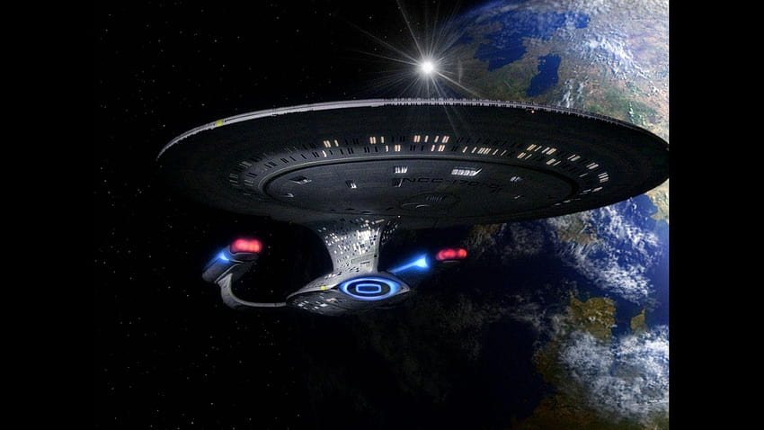 검토: Star Trek: The Next Generation 시즌 1 Blu, 엔터프라이즈 차세대 HD 월페이퍼