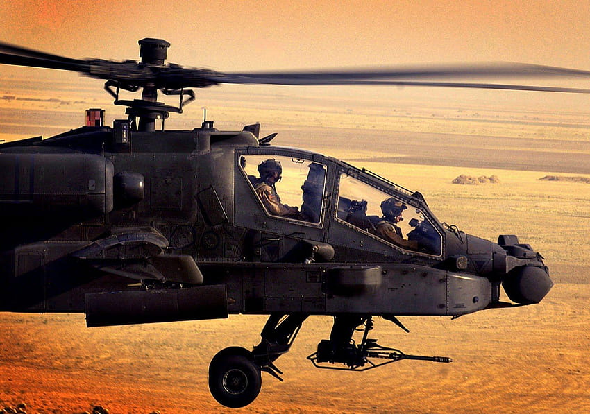 AH, helikopter apache HD wallpaper