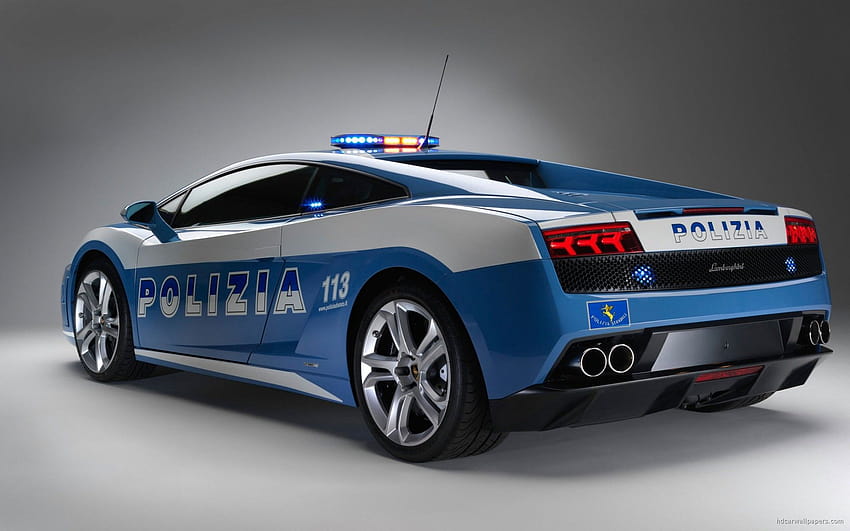 Lamborghini Gallardo Polizeiauto, Lambo Cop HD-Hintergrundbild
