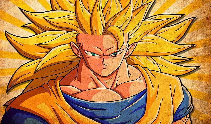 Meus desenhos - Goku ssj3