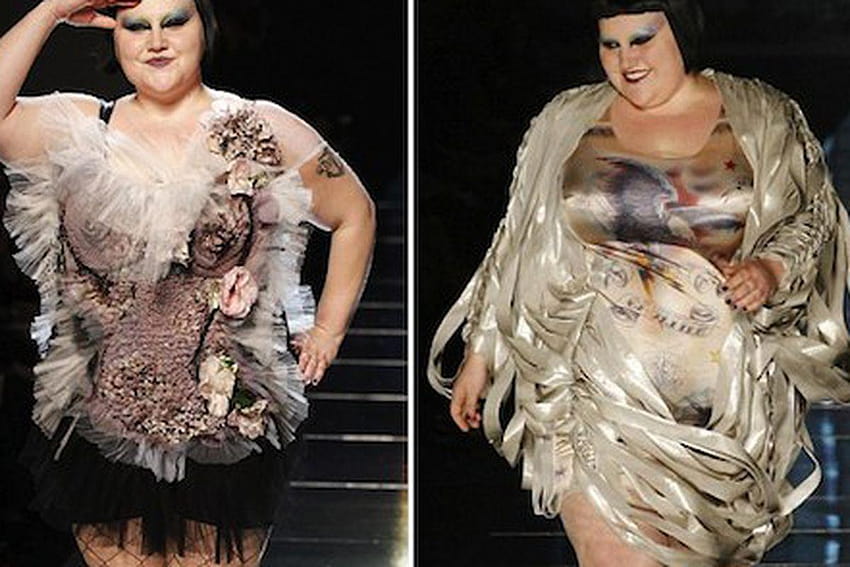 Jean Paul Gaultier Sees Your Crystal Renn, Raises You a Beth Ditto HD wallpaper