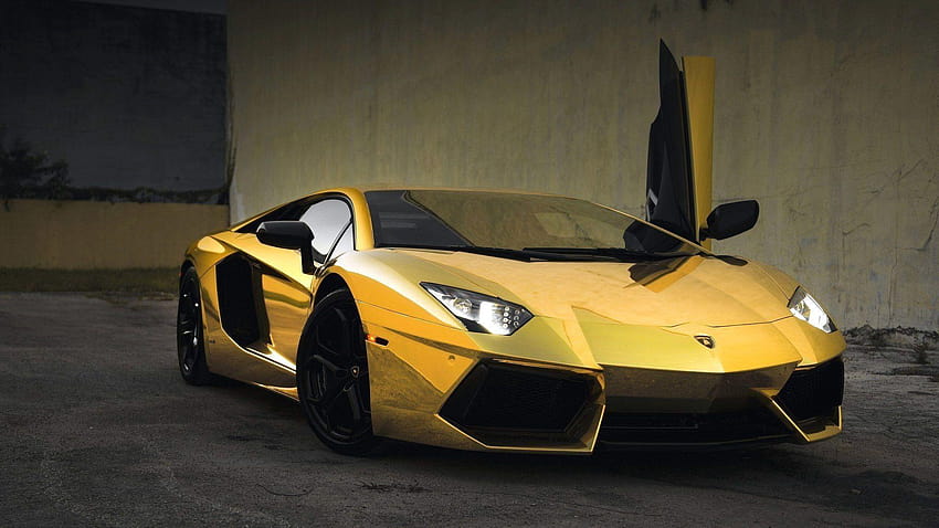 Cool Gold Cars HD wallpaper | Pxfuel