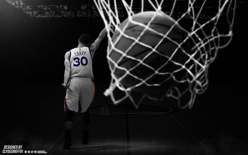 steph curry 3 hand, basketball HD wallpaper