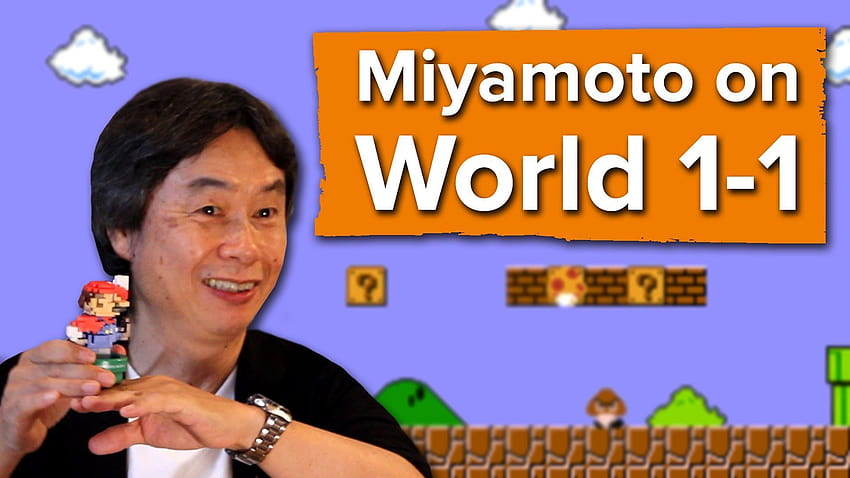 Shigeru Miyamoto explique la conception derrière le niveau le plus emblématique de Mario Fond d'écran HD