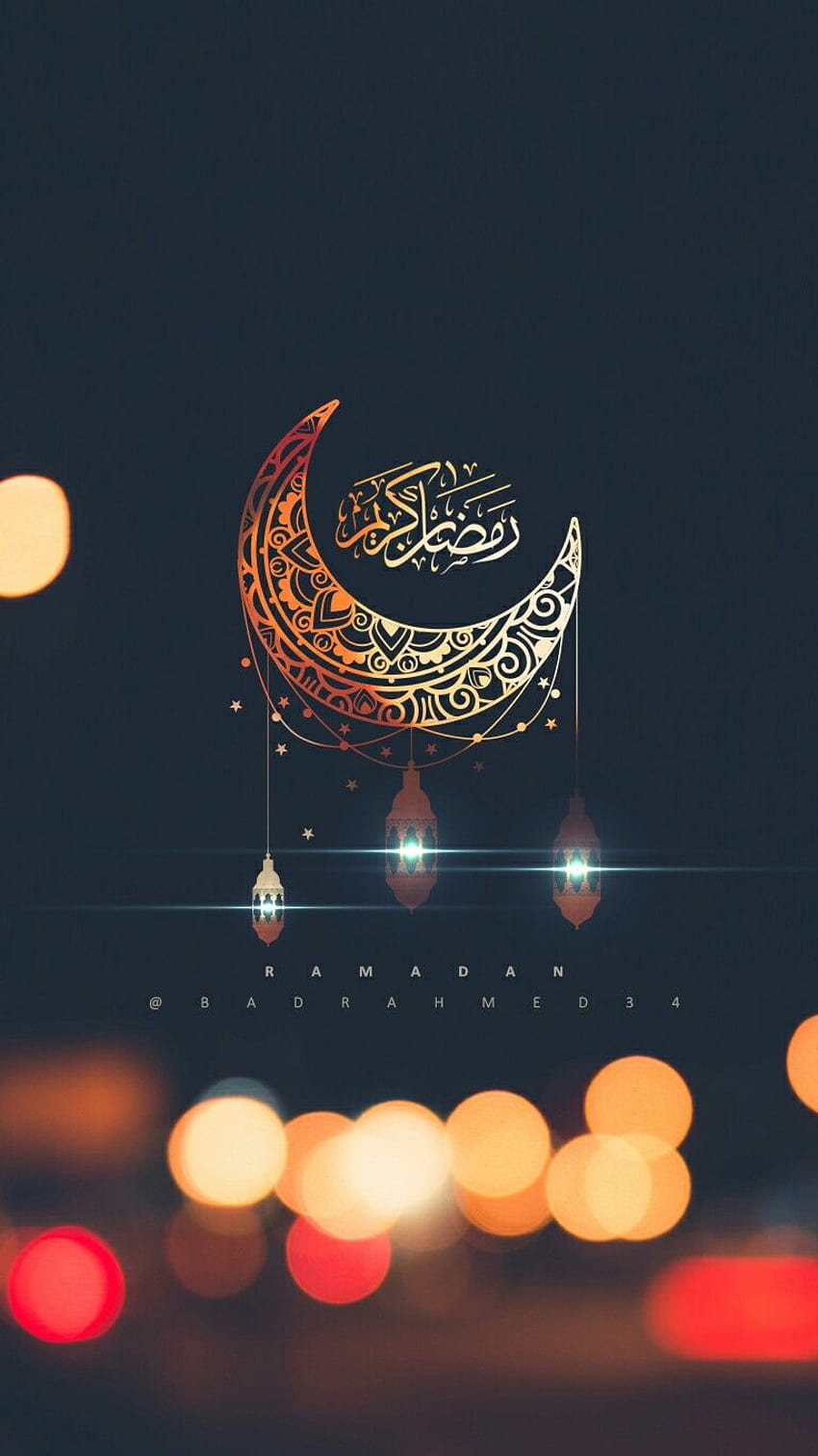 Ramadan kareem tła, dekoracje ramadanu Tapeta na telefon HD