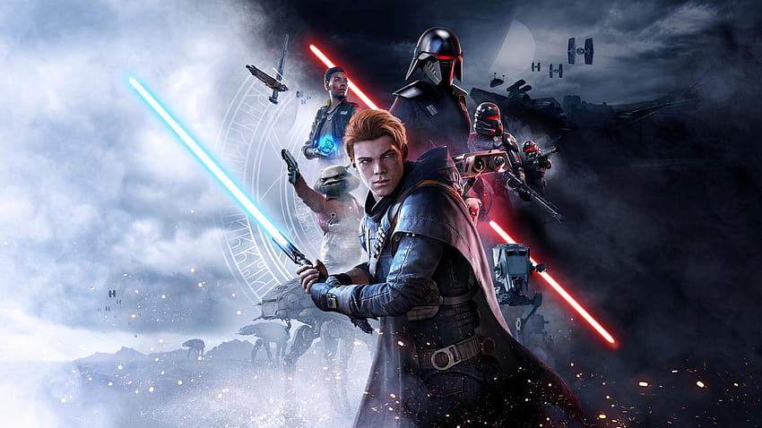 2560x1440 Star Wars Jedi Fallen Order Poster 2019 1440P HD-Hintergrundbild