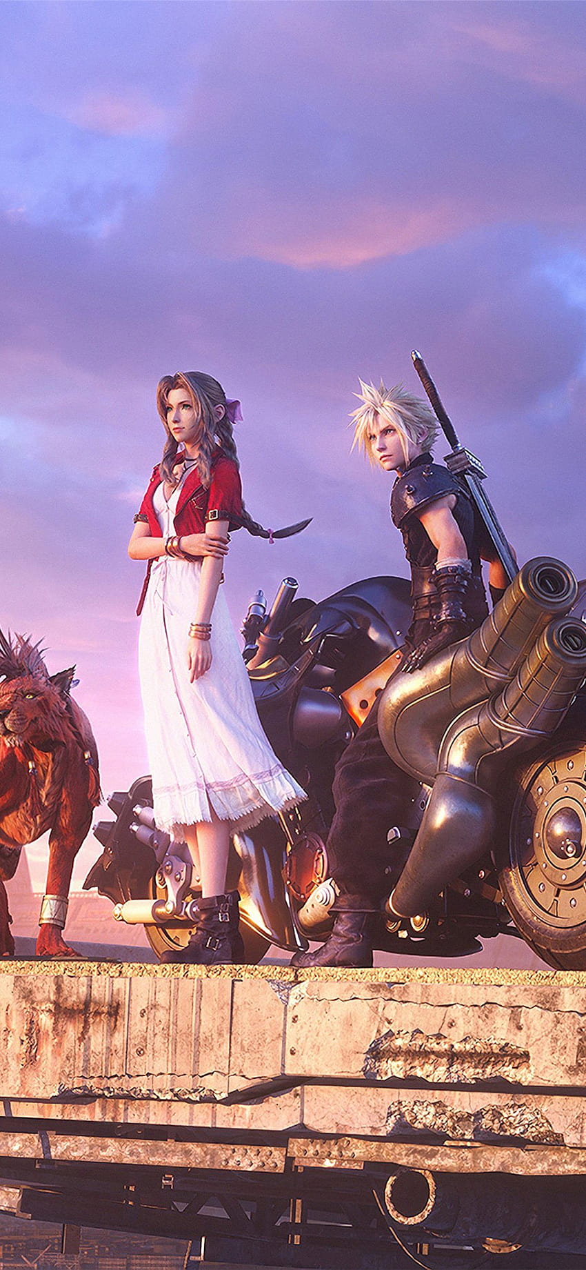 Final Fantasy vii iPhone X, Final Fantasy für das Telefon HD-Handy-Hintergrundbild