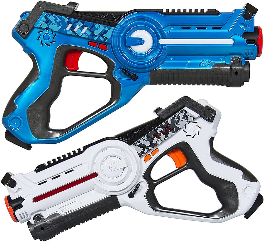Best Choice Products Kids Laser Tag Set Gun Toy Blasters W/ Multiplayer Mode, 2 Pack, Kitchen Playsets, laser tag guns HD wallpaper