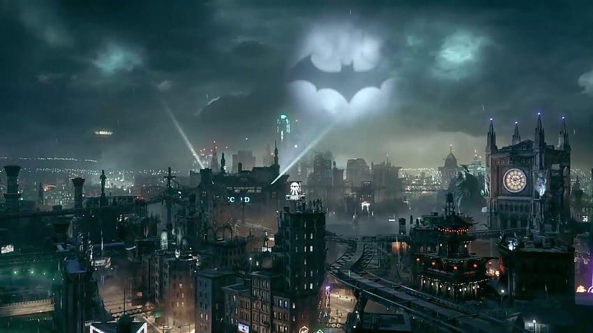 Batman Arkham Cavaliere, Gotham City Sfondo HD