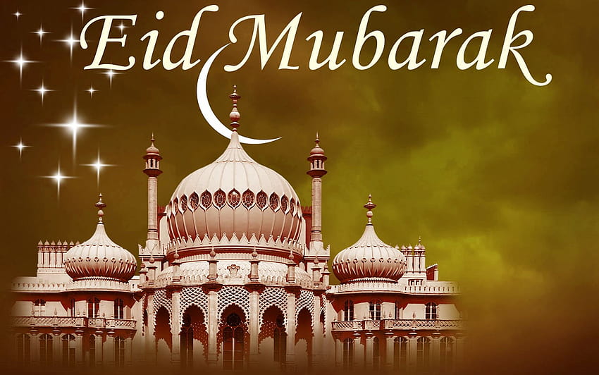 Eid Chand Mubarak HD-Hintergrundbild