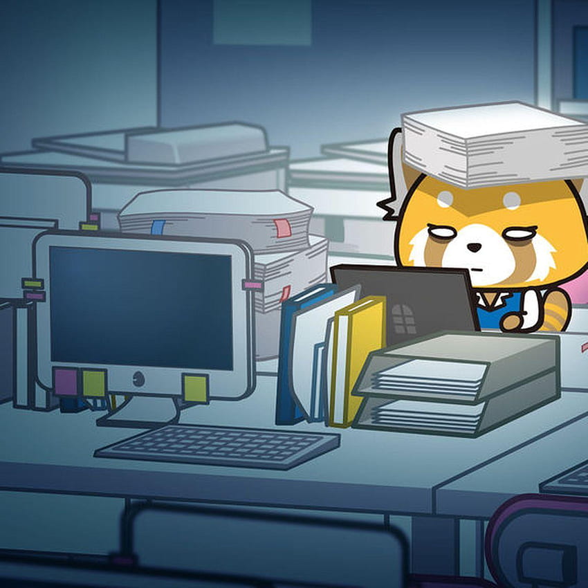 Aggretsuko on Netflix is a perfect anime for adult Sanrio fans HD phone wallpaper