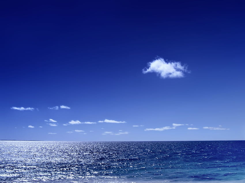 Niebieskie morze Tapeta HD