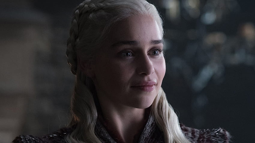 Emilia Clarke jako Daenerys Targaryen Gra o tron ​​sezon 8, programy telewizyjne, tła i Tapeta HD